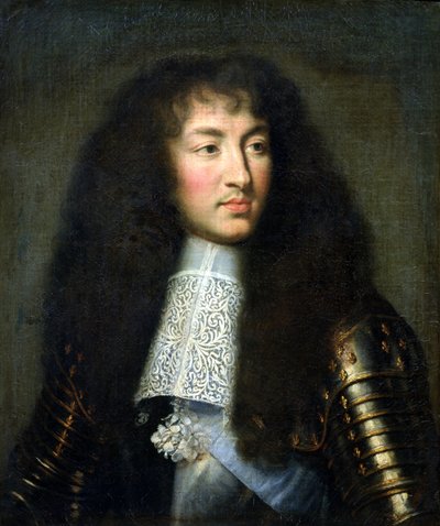 Porträt von Ludwig XIV. (1638-1715) von Charles Le Brun